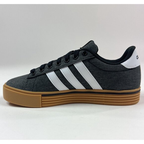 Adidas Daily 4.0 Men 6.5 / Women 7.5 Black Skateboarding Shoes Sneakers IF4492 - Picture 3 of 10